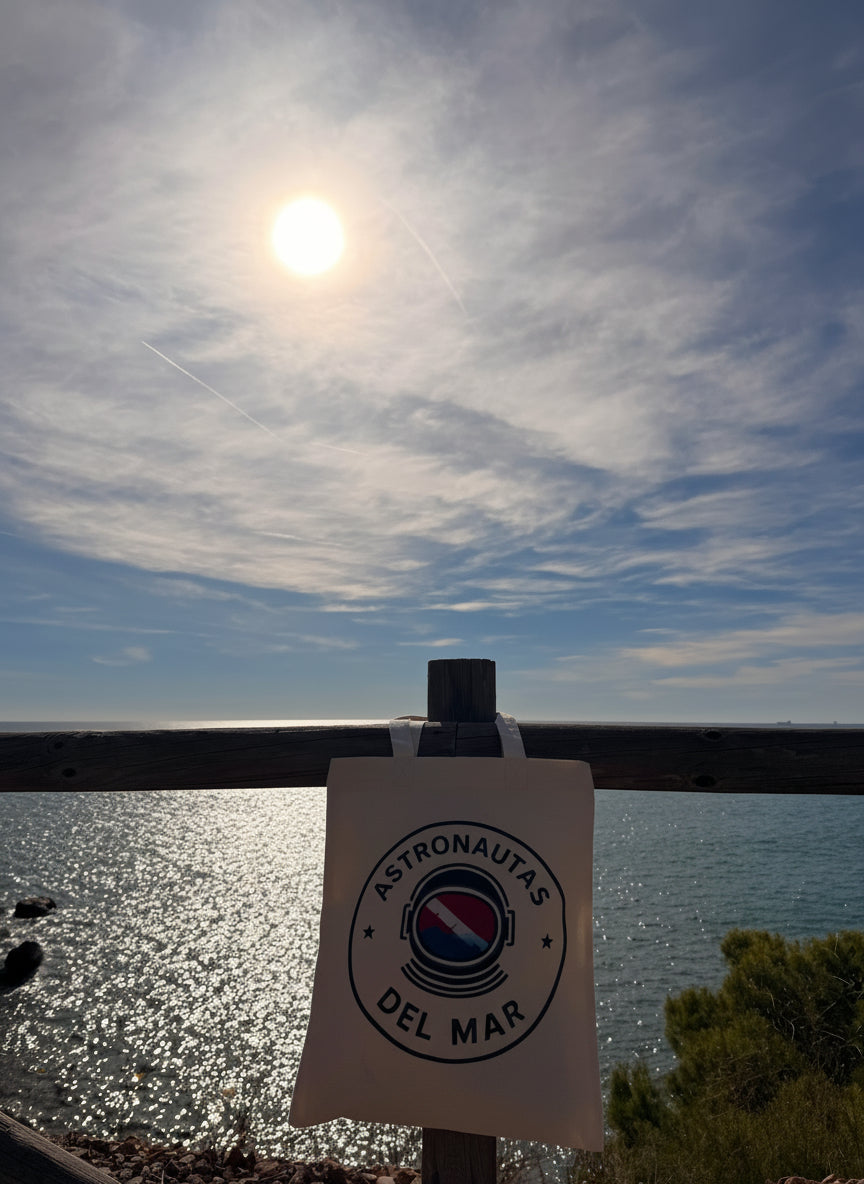 Bolsa tela con cremallera Astronautas del Mar.